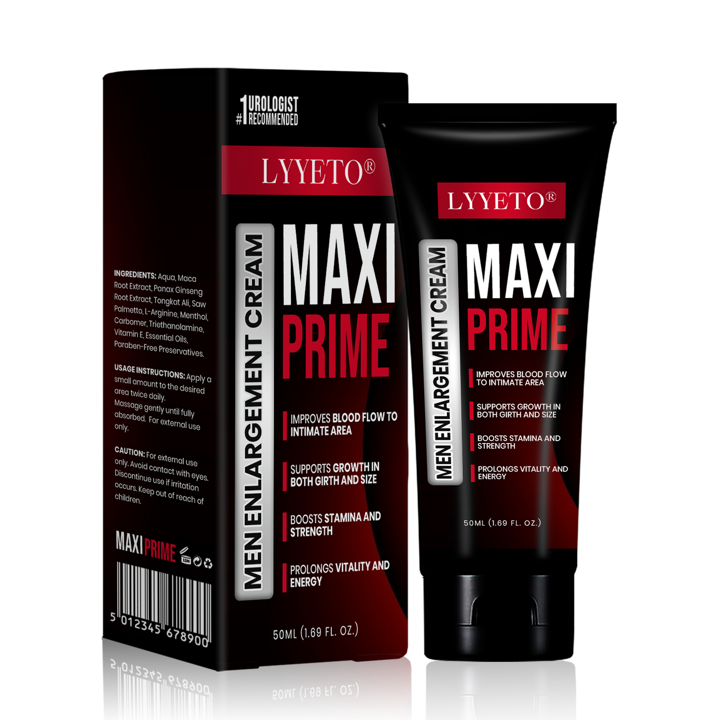 LYYETO® Maxi Prime Men Max Cream 8