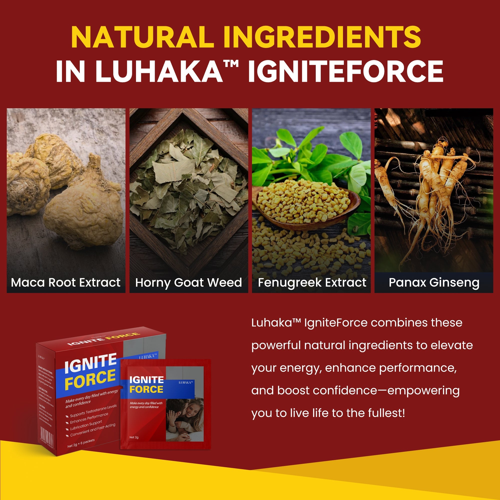 Luhaka™ IgniteForce Men Enhancement Gel 1