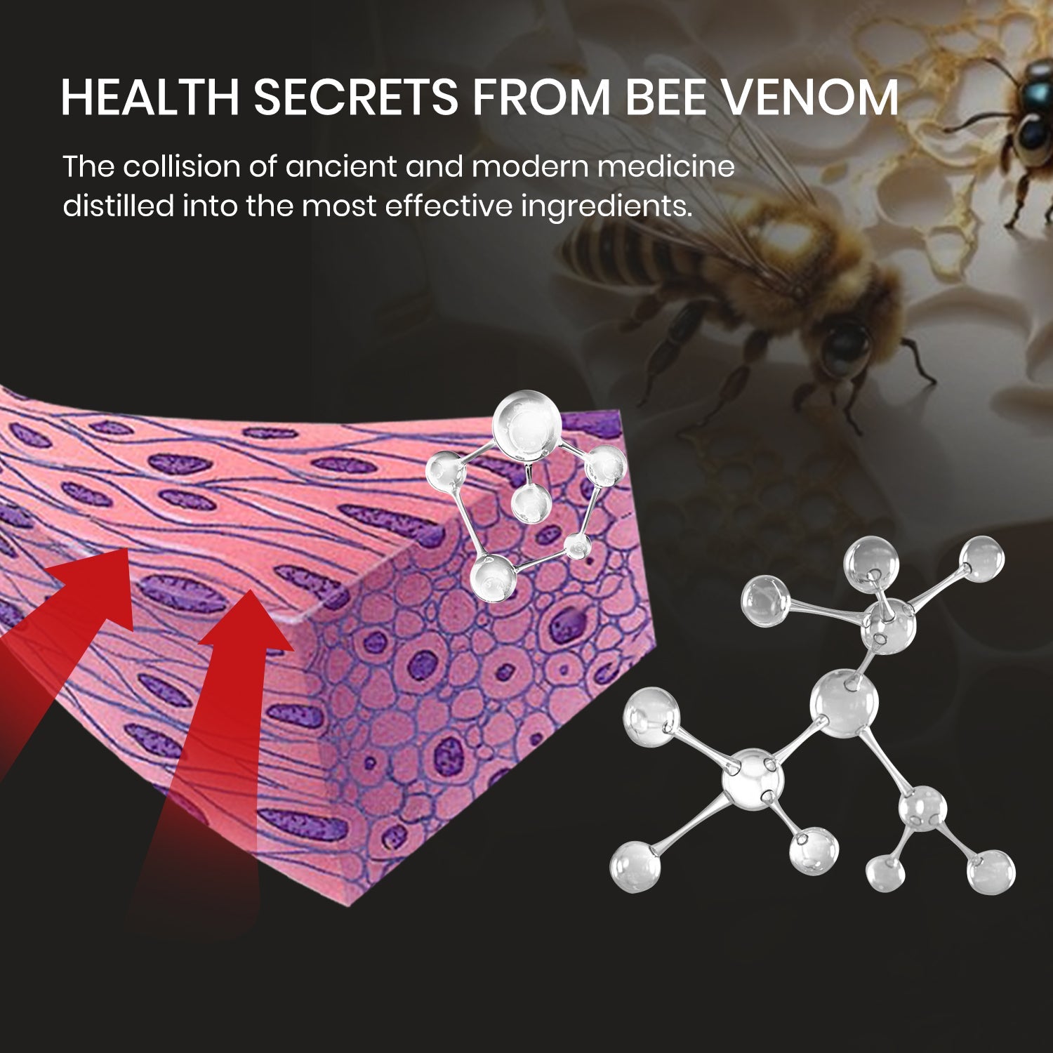 LUHAKA™ BeeStrong Bee Venom Vitality Cream D006