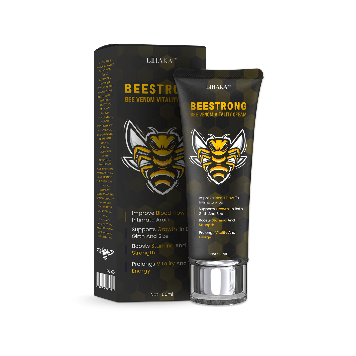 LUHAKA™ BeeStrong Bee Venom Vitality Cream