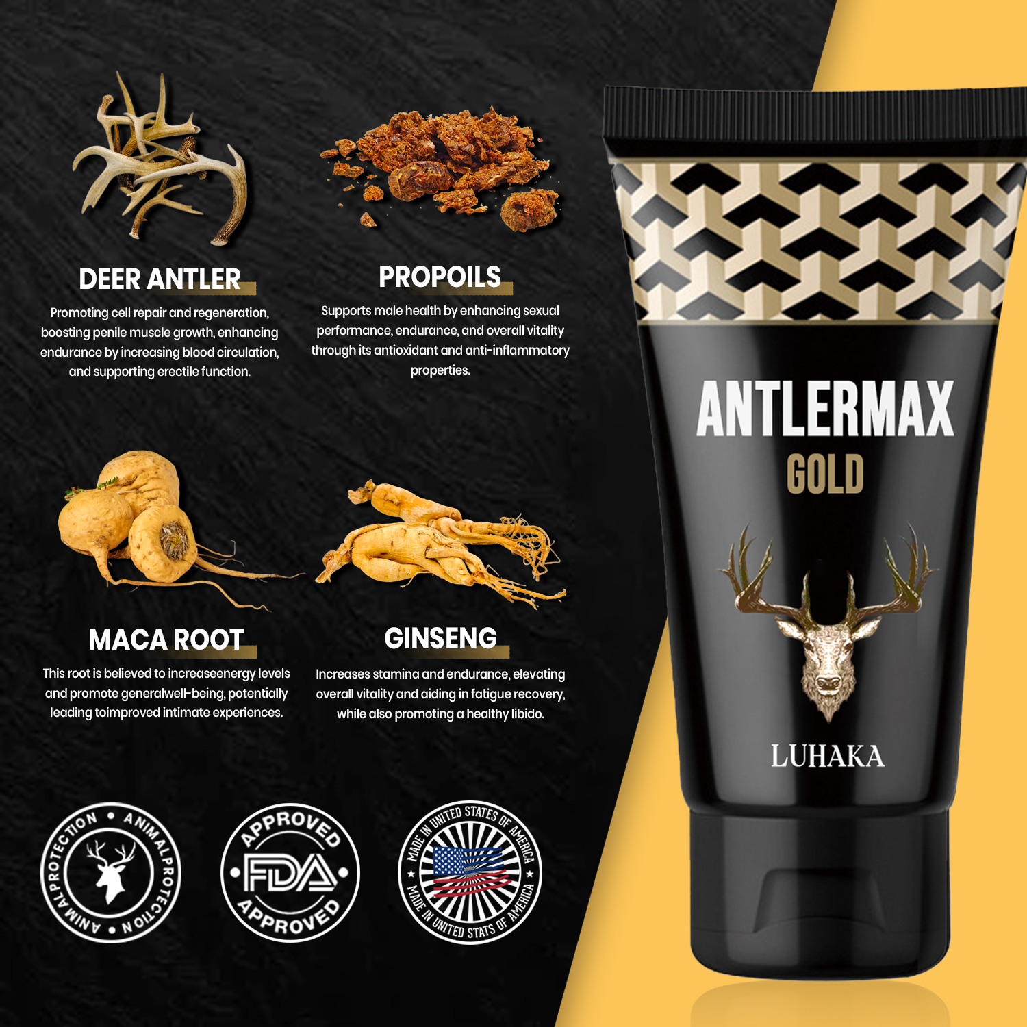 Luhaka™ AntlerMax Boost Vitality Cream 🦌 3