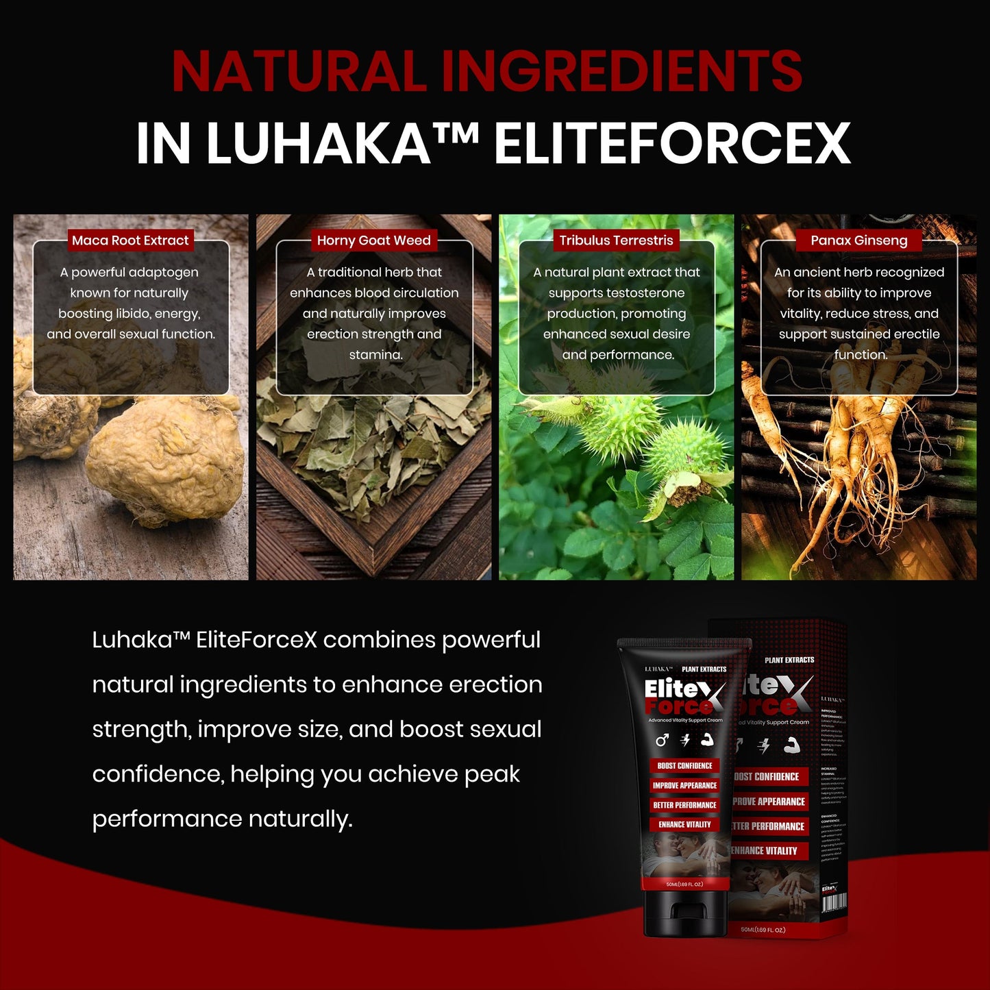 Luhaka™ EliteForceX Advanced Vitality Support Cream