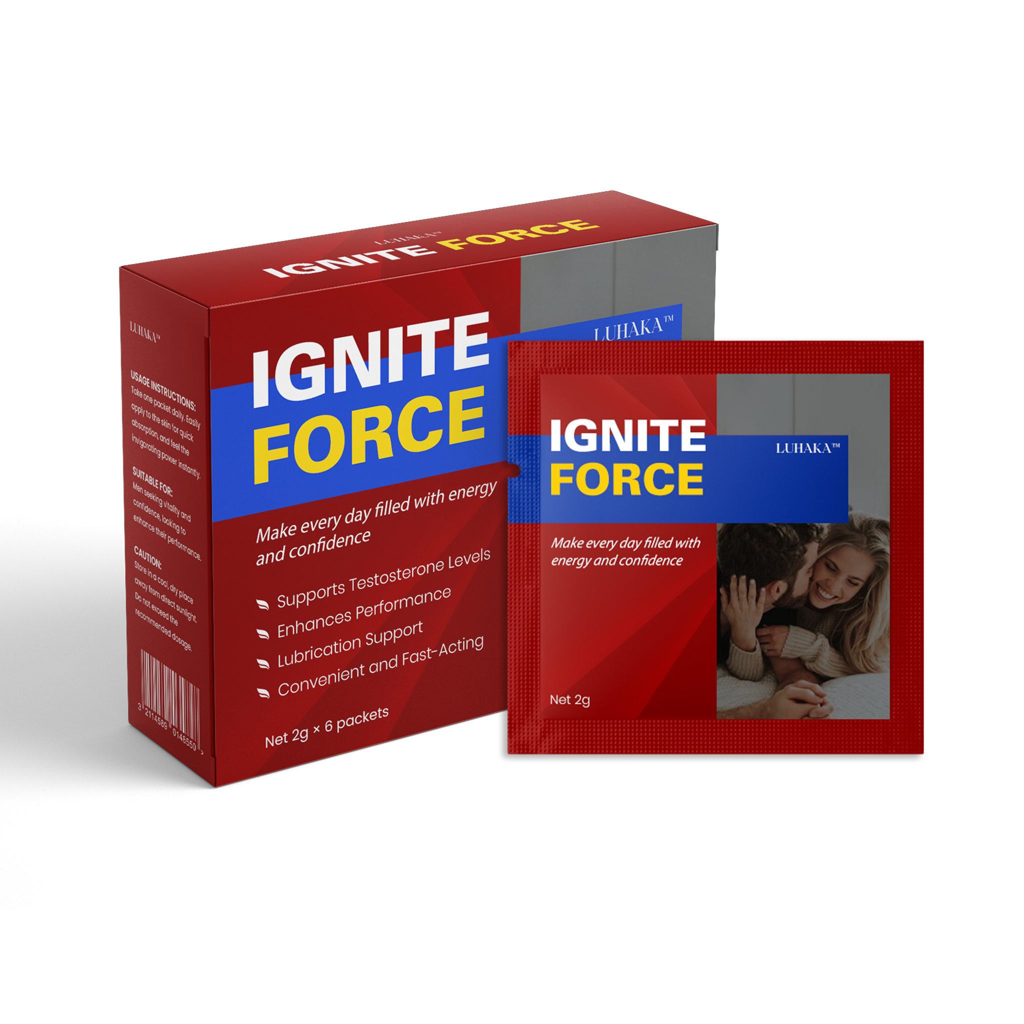 Luhaka™ IgniteForce Men Enhancement Gel 1