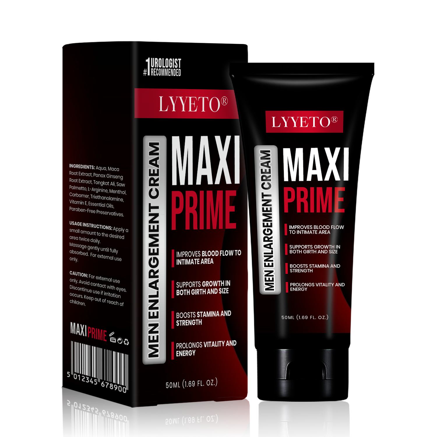 LYYETO®  Maxi Prime Men Max Cream GTR2