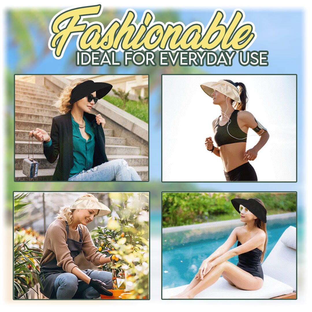 2-Way Sun Hat Hair Ban👒 Ⅰ